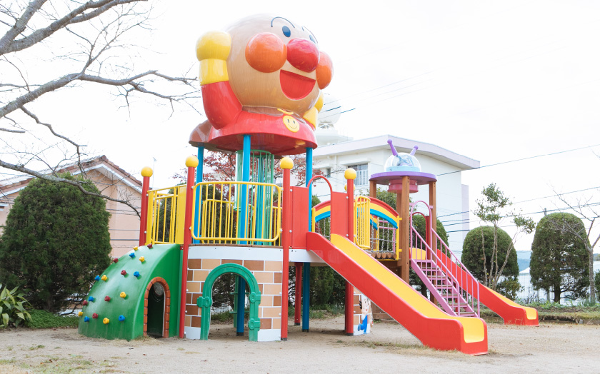 写真：園庭