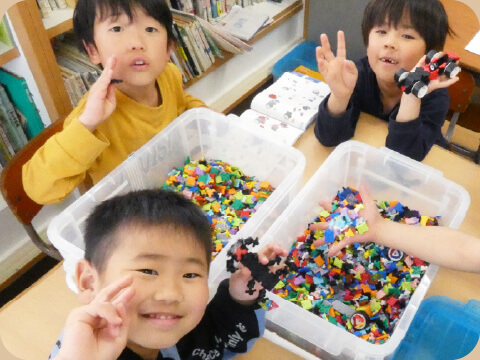 写真：子供たちの笑顔