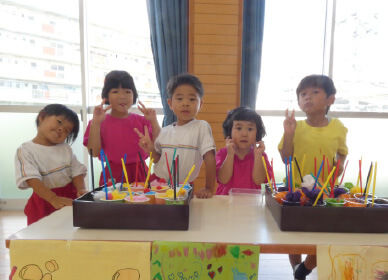 写真：8月のイベントの様子